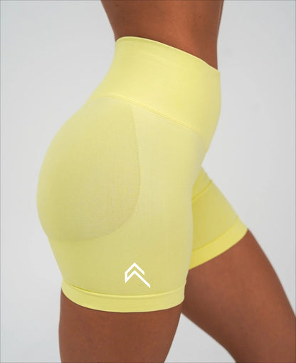 Oner Active Effortless Wome Seamless Shorts Yoga Shorts Silicone Printed Sport Shorts Low Ribbed Band Scrunch Butt Shorts