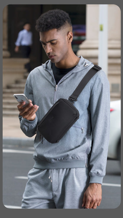 OZUKO Multi-Functional Business Casual Handbag Stylish Simple and Versatile Shoulder Messenger Bag Clutch Bag