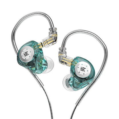 KZ EDX Pro Fones de Ouvido Intra-auriculares Dinâmicos HiFi com Fio para Monitor de Palco Fones de Ouvido com Graves Estéreo para Jogos e Música com Cancelamento de Ruído