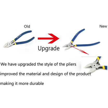 Alicate de Corte Diagonal 5/6 Polegadas Ferramenta Desencapadora de Fios Cortador Lateral Rebarbador de Cabos Alicate Eletricista DIY Ferramentas Manuais de Reparo