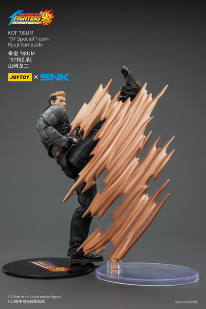 [Pré-venda] JOYTOY 1/18 Action Figure SNK KOF '98UM '97 Modelo de Anime da Equipe Especial