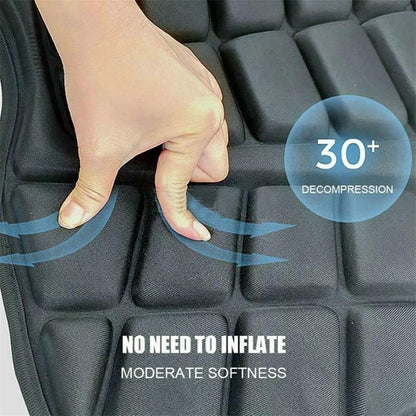 Almofada Universal 3D Conforto de Ar Gel Para Assento de Motocicleta Capa Almofada de Alívio de Pressão Travesseiro de Moto Descompressão Almofada de Resfriamento