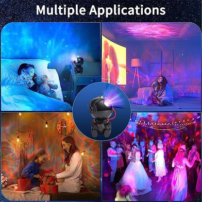 Astronaut Starry Sky Projector Adult Night Light Star Projector LED Astronaut Lamp Galaxy Projector for Bedroom Playroom