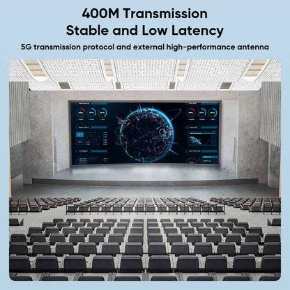 400M 1080P 5G Wireless HDMI Audio and Video Transmitter Receiver Extender for  Camera Laptop PC PS3/PS4 To TV Monitor Projector