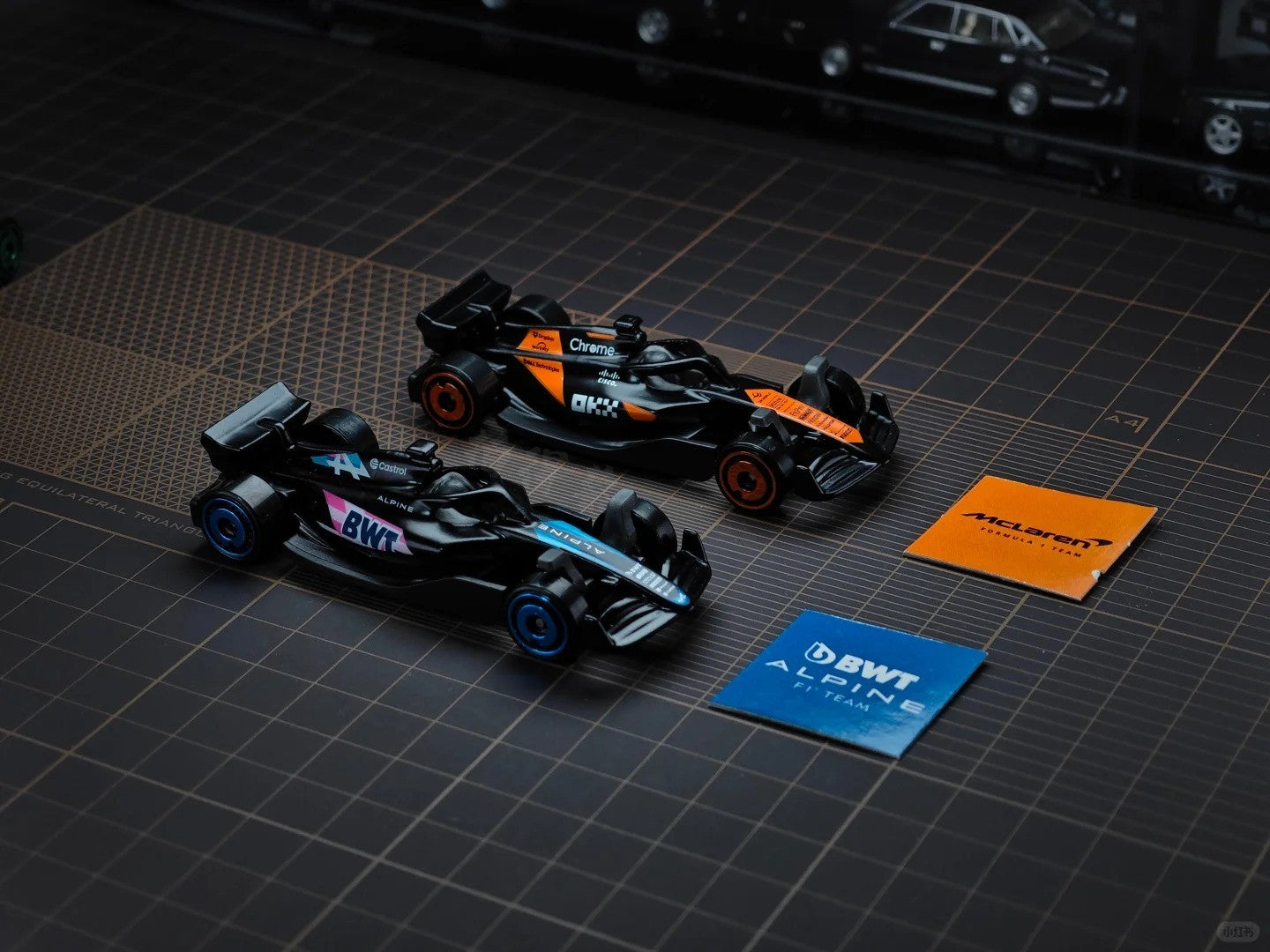Hot Wheels X Formula 1 1/64 Collectible Car Toys 5 Packs Haas F1 Team Kick Sauber F1 Team Moneygram Theme Vehicle Gifts For Fans