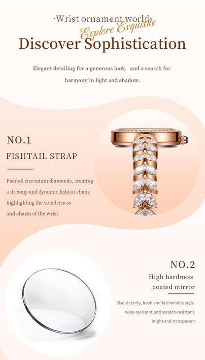 OLEVS 9971 Women Watch Luxury Brand Quartz Watch Fashion Unique Design Diamond Mermaid Bracelet Dress Watch Women Elegant Watch