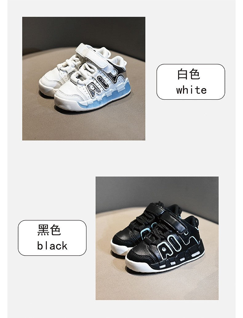 Four Seasons Children's Sneakers Girls Boys Non-slip Sport Shoes Toddler Non-slip Sneakers Casual Soft Shoes Kids Outdoor Sho