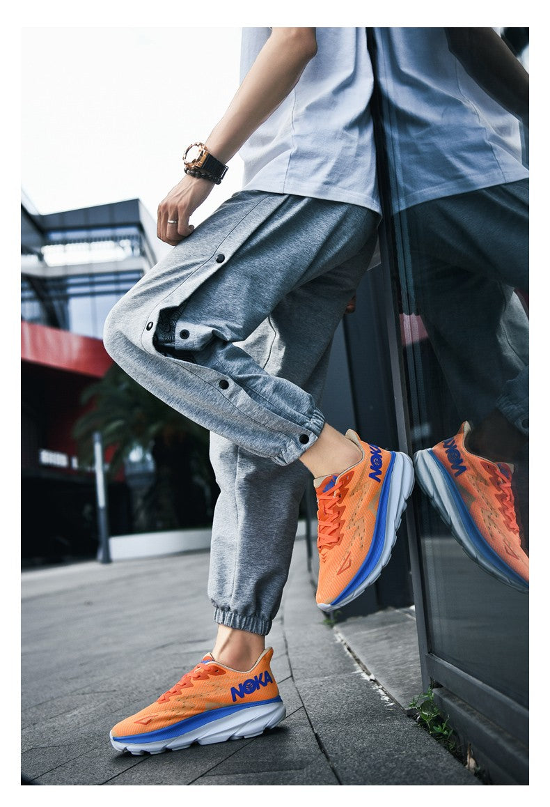 PARZIVAL Men's Sneaker Air Cushion Runner Trainers Tenis Marathon Sports Running Shoes Women Outdoor Athletic Speciality Sneaker