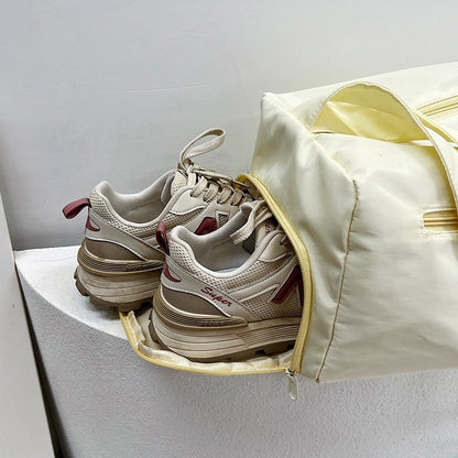 Dry-Wet Separation Sports Bag - Multi-Compartment Organizer for Shoes & Gear, Ideal for Travel, Swimming & Fitness?