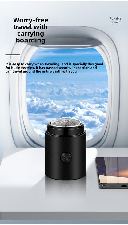 Men's shaver USB charging wireless stainless steel blade ultra long standby portable shaver waterproof travel shaver