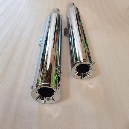 Motorcycle V&H Exhaust System Slip One Exhaust Pipe Muffler For Harley Softail Breakout FXBR FXBRS Fat Boy FLFB FLFBS 18-25