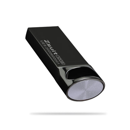 Zsuit 10 Peças/lote Pen Drives USB 64GB Mini Metal Capacidade Real 128GB Memory Stick Pen Drive 32GB Logotipo Personalizado Armazenamento U Disk