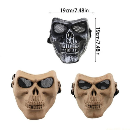 QX2E Universal Skull Mask 1PC Outdoor Halloween and Film Set Decoration
