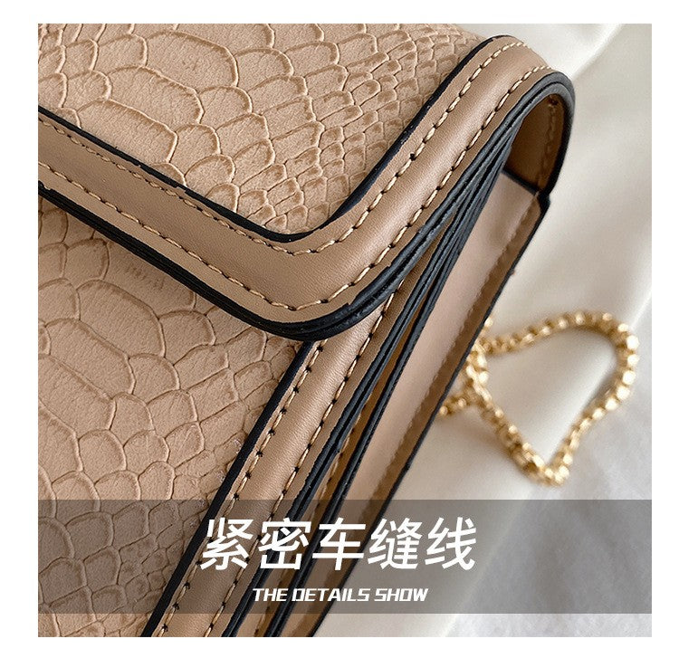 Luxury Handbags for Women Crossbody Bags Bee Lock Tote Casual Flap Purses Crocodile Print Leather Handbag Ladies Shoulder Bags