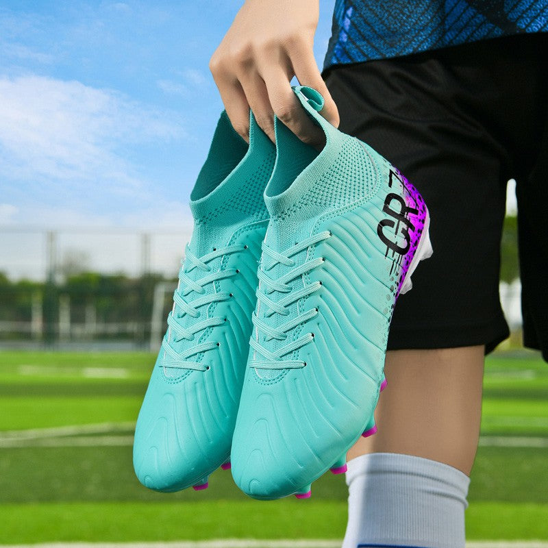Professional Mens Soccer Shoes Women Football Boots Studded Society Turf Cleats Adults TF/FG Training High-Quality Sneakers