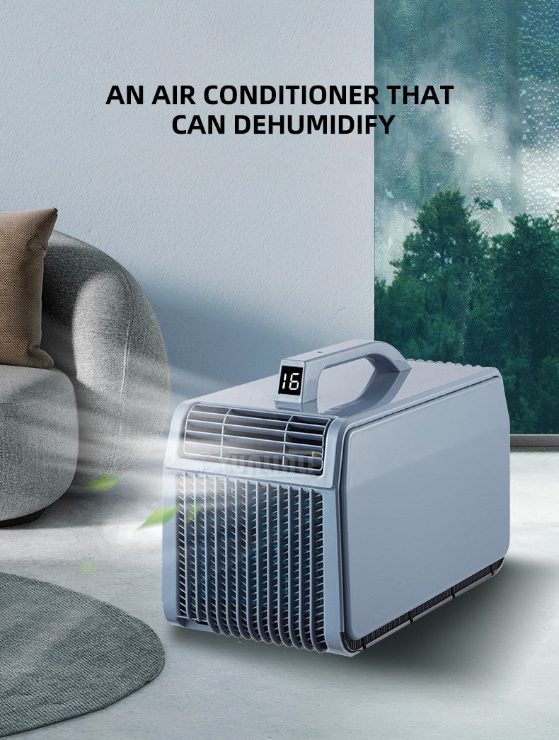 Aparelho de Ar-Condicionado Portátil para Barraca de Acampamento, Quente e Frio, Controle de Clima, Aquecedor, Resfriador, Unidade de Ar-Condicionado Móvel