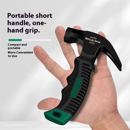 Martelo Multifuncional Mini Ferramenta de Carpintaria e Equipamento 160 Mm Leve Portátil Punho de Janela Ramshorn para Engenharia