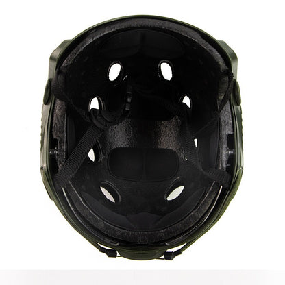 Capacete Tático de Paintball e Airsoft de Alta Qualidade – Proteção para Wargames e Táticas Militares – Capacete Tático FAST