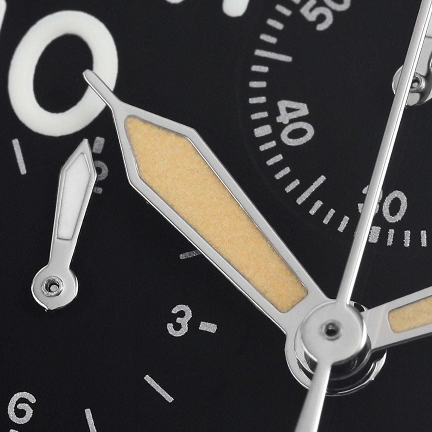 Militado ML1868KF Quartz 3 Dial Watch VK67 Chronograph Movement Luminous Watches Sapphire Glass 100m Water Resistance Wristwatch