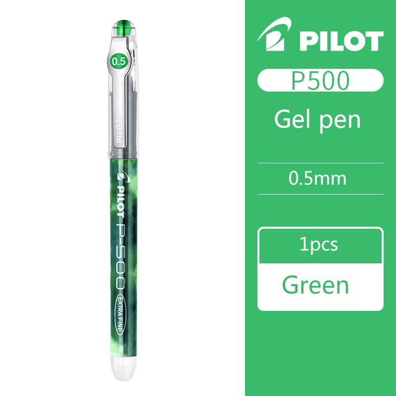 1pcs Japan Pilot Gel Pen P500/P700 for Writing Exam 0.5/0.7mm Signature Direct Liquid Large Capacity School Office Supplies