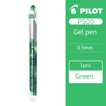 1pcs Japan Pilot Gel Pen P500/P700 for Writing Exam 0.5/0.7mm Signature Direct Liquid Large Capacity School Office Supplies