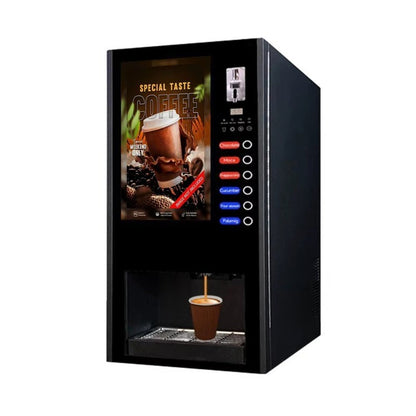High Frequency Use Wholesale Electric Fully Automatic Coin Operated Instant Hot Commercial Coffee Vending Machine