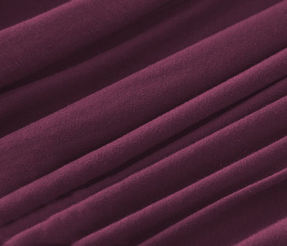 Plus Size High-waisted Skirt Loose-fit Wide-leg Umbrella Skirt Pleats Women's Fashion Clothing Long 80cm