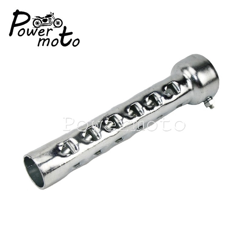 Motorcycle Exhaust Muffler 8" Length Muffler w/ DB Killer Noise Eliminator For Harley Softail Dyna Fat Bob FLHT FXST Drag Pipes