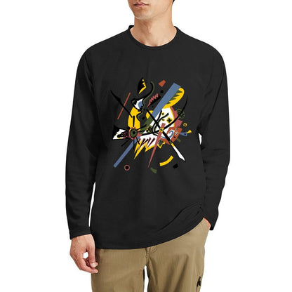 Vassily Kandinsky, small worlds (Kleine Welten) Long T-Shirt tops hippie clothes plain black t shirts men