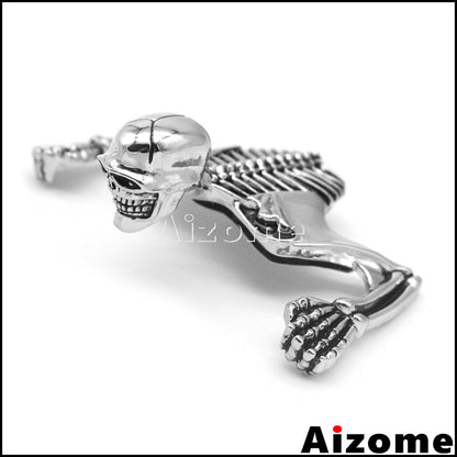Capacete de Motocicleta com Farol Crânio Capacete Decorativo Figura para Harley Viseira de Farol Personalizada Enfeite de Esqueleto de Aço Adesivo