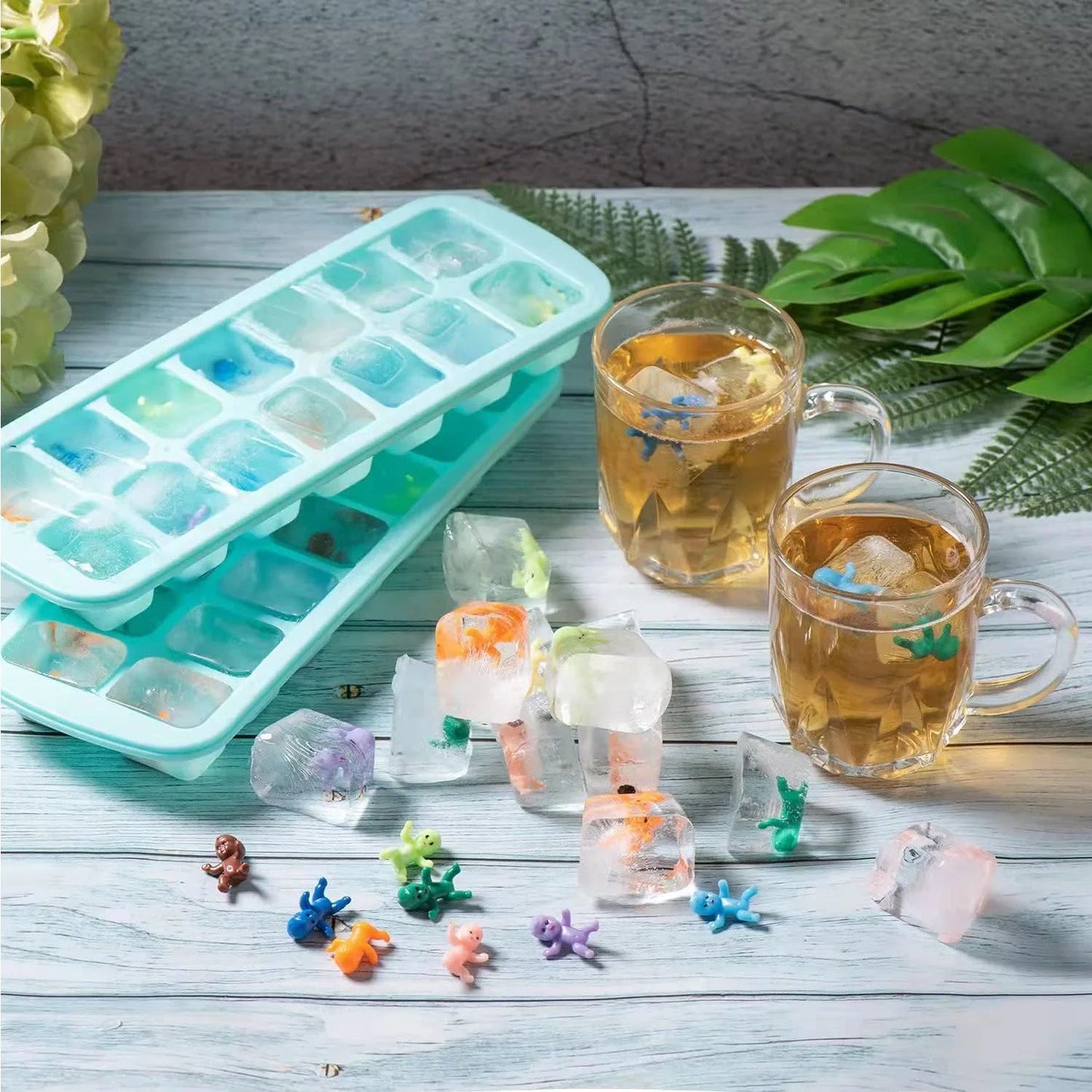 150/100/60/30Pcs Mini Plastic Babies Doll for Baby Shower Ice Cube Game Mini Baby Gender Reveal Baby shower Party Favors Decor