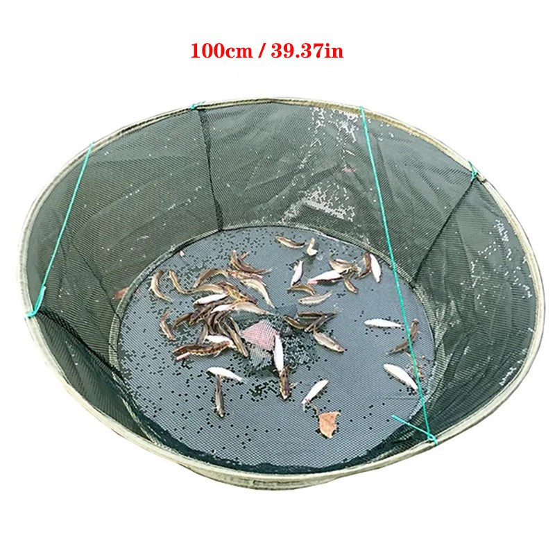 Rede de arrasto dobrável, saco de peixe, covo de caranguejo, rede de pesca, rede de arremesso, rede de levantamento, rede circular de camarão