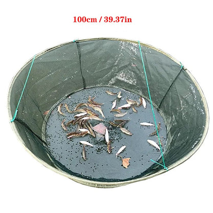 Rede de arrasto dobrável, saco de peixe, covo de caranguejo, rede de pesca, rede de arremesso, rede de levantamento, rede circular de camarão