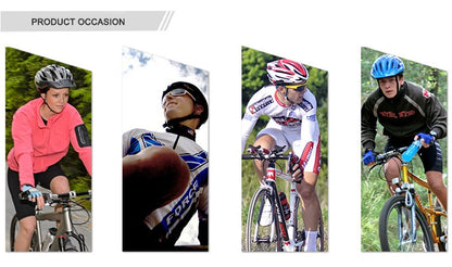 WOSAWE Mens Cycling Windproof Jacket Ultralight Windbreaker MTB Road Bike Vest Water Resistant Long Jersey with 2 way YKK zipper