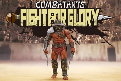 [Pré-Venda] XesRay Fight For Glory 1/12 Action Figure Combatants Wave 6 Cassia Berenice Medocus o Trácio Modelo de Anime Para Presente