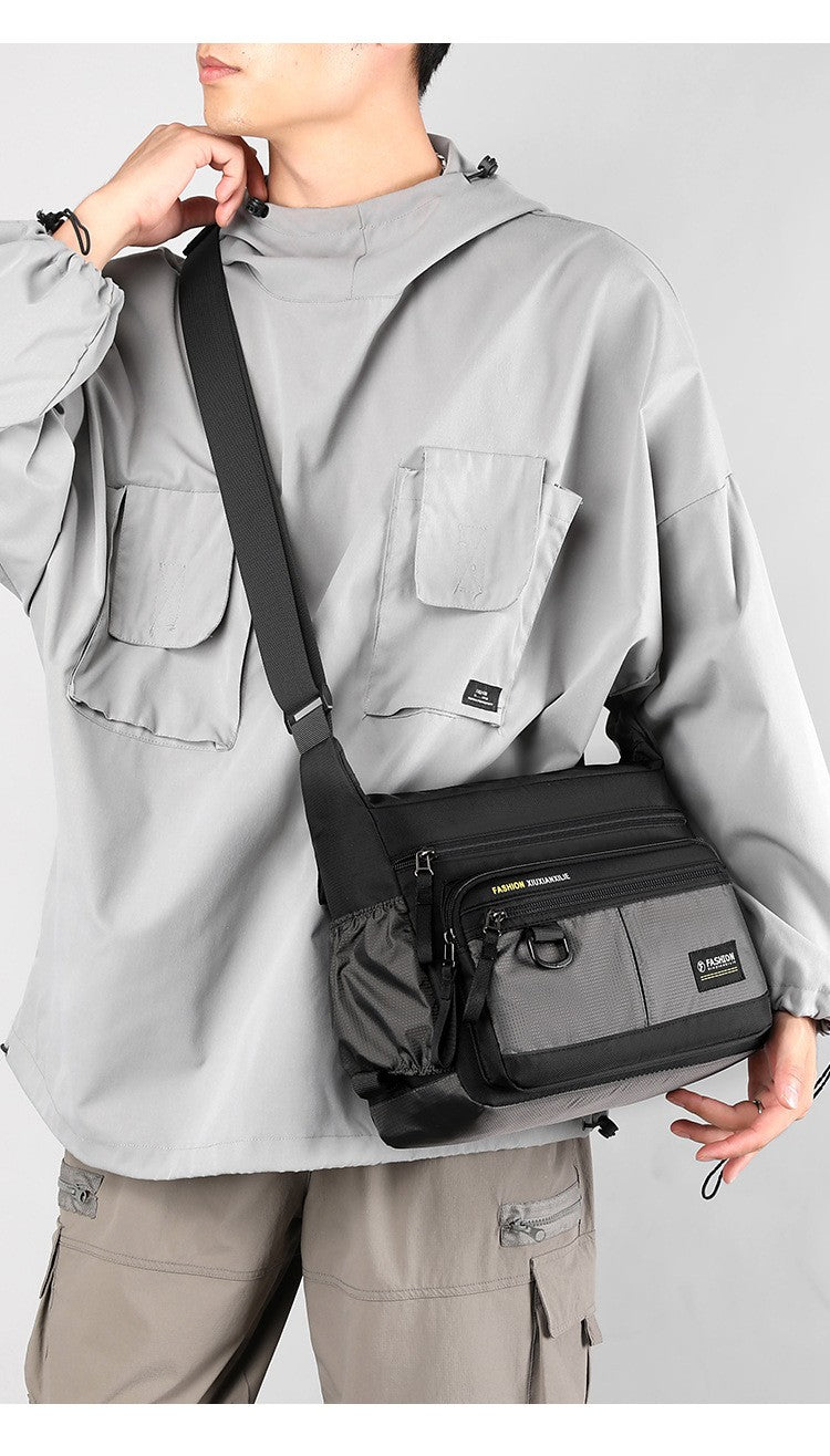 Men Crossbody Bags Male Nylon Shoulder Bags Boy Messenger Bags Man Handbags for Travel Casual Large Bag