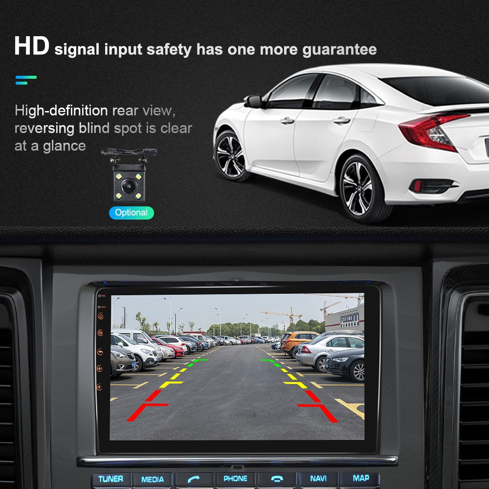 Podofo Rádio Automotivo Android 12 Androidauto Carplay 2 Din GPS Áudio Automotivo 7"/9"/10" WIFI BT Leitor Multimídia Automotivo para VW Ford