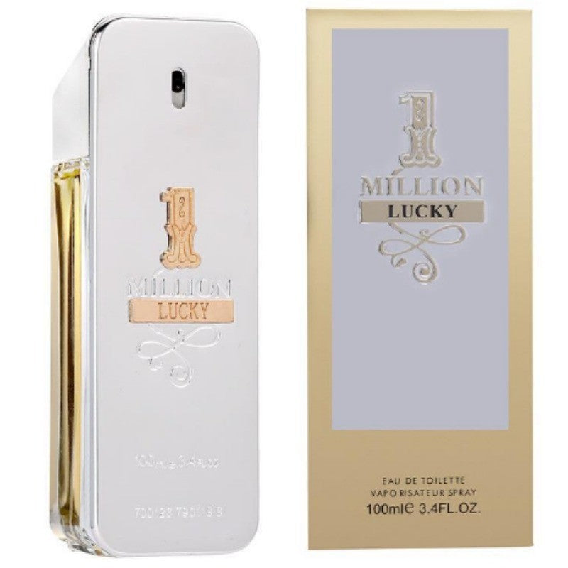 Paco Rabanne 1 Million Lucky Fragrance for Men Earthy and Woody Contains Notes of Hazelnut Greenplum and Ceda