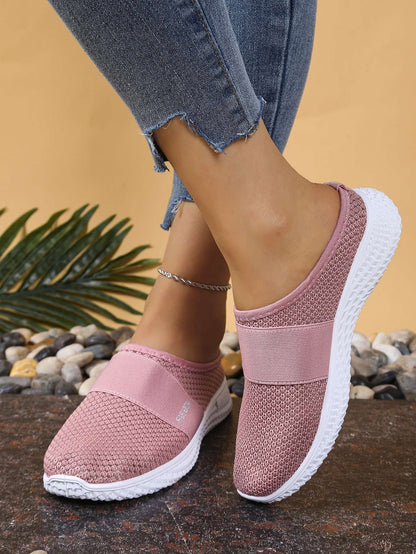 women's shoes Solid Color Mules,  women's summer shoes free shippiing shoes Slippers for women Comfortable and breathable