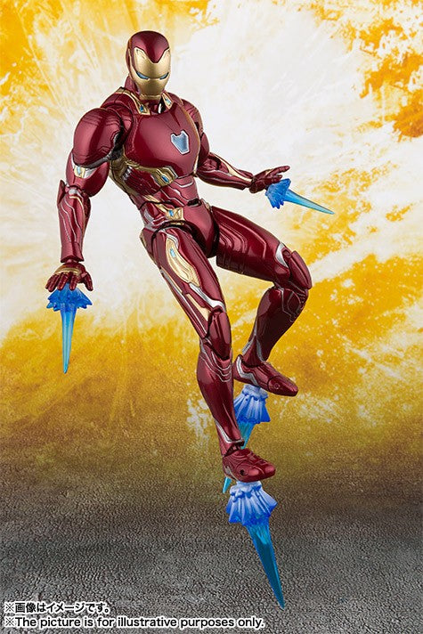 Bonecos de Ação Ironman MK50 de Articulações Esféricas (BJD) de Vingadores: Guerra Infinita para Presente de Natal ou Aniversário