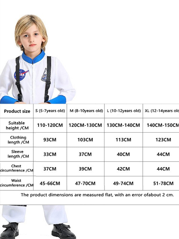 Halloween Space Suit Jumpsuit Cosmic Astronaut Costume Metallic Silver Unisex Family Party Dress Up
