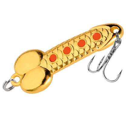 1PC Colher de Pesca Premium 5/7/10/15/20G Jigs Metálicos para Pesca de Truta em Água Doce - Lance com Precisão e Pesque Mais Peixes