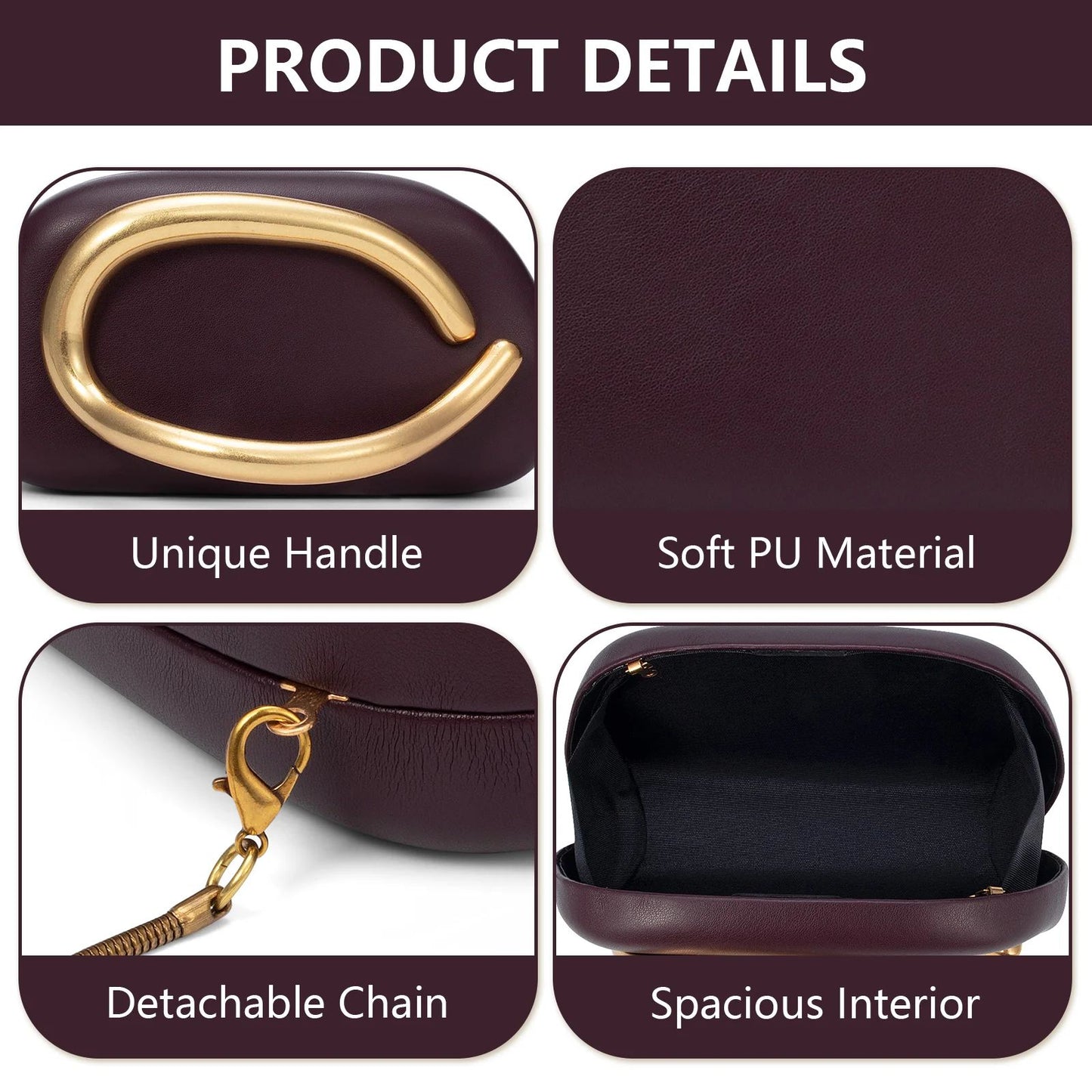 2025 Fashion Women Luxury Evening Banquet Clutch Bag Bride Metal Shoulder Wedding Purse Party Crossbody Day Closure Box Handbag