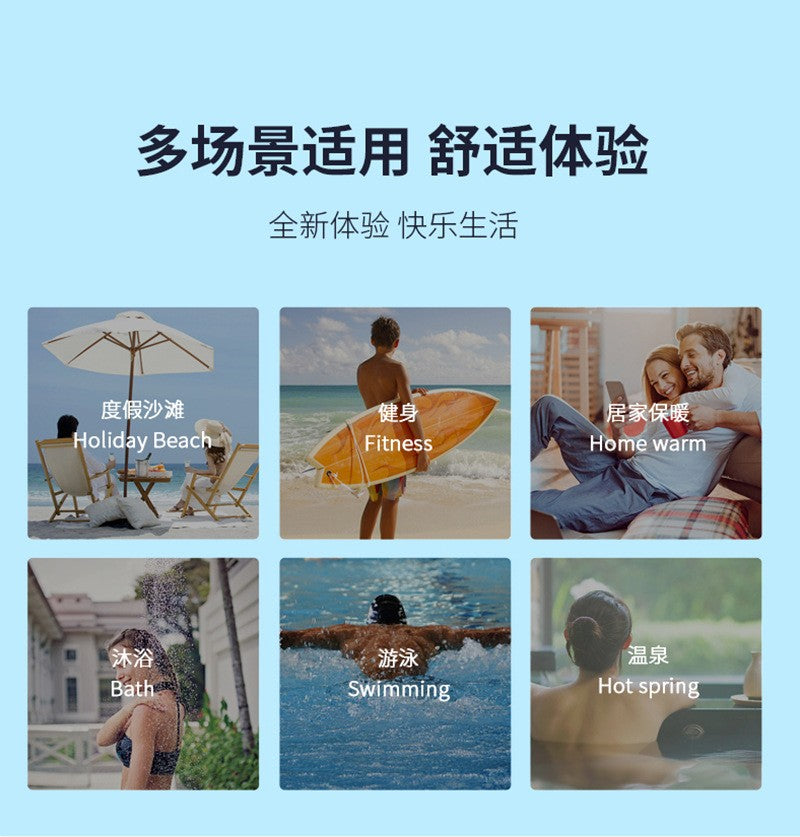 Quick dry Solid microfiber Changing Robe Surf Poncho Hooded Beach Towel Hooded Poncho Towel For Adults men and women