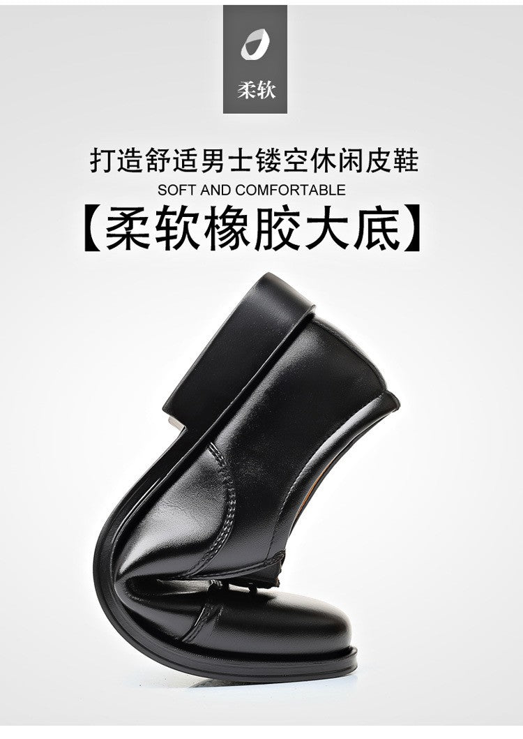 Mens Formal Leather Shoes Slip on Dress Wedding Casual Flats Luxury Walking Oxfords Office Work Zapatos Para Hombre Plus Size