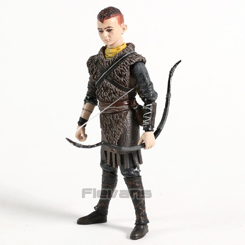 NECA God of War 2018 Kratos & Atreus Ultimate PVC Action Figure Modelo Colecionável Brinquedo 2-pack