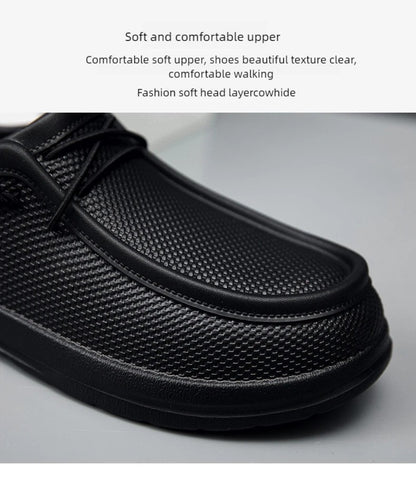 Hotel Chef Shoes Four Season soft sole Anti-skid Oil-proof Men Plus Size Kitchen work shoes Garden Shoes Labor Shoe Fishing Shoe