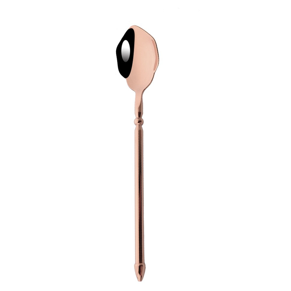 Conjunto de Talheres em Aço Inox 304 Preto Espelhado Conjunto de Talheres Faca de Bife Garfo Colher para Lava-louças