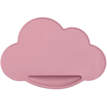1pc Silicone Cloud Shape Baby Placemat Portable Placemat For Feeding Dishes Plate Kids Non-slip Plate Mat Children's Tableware