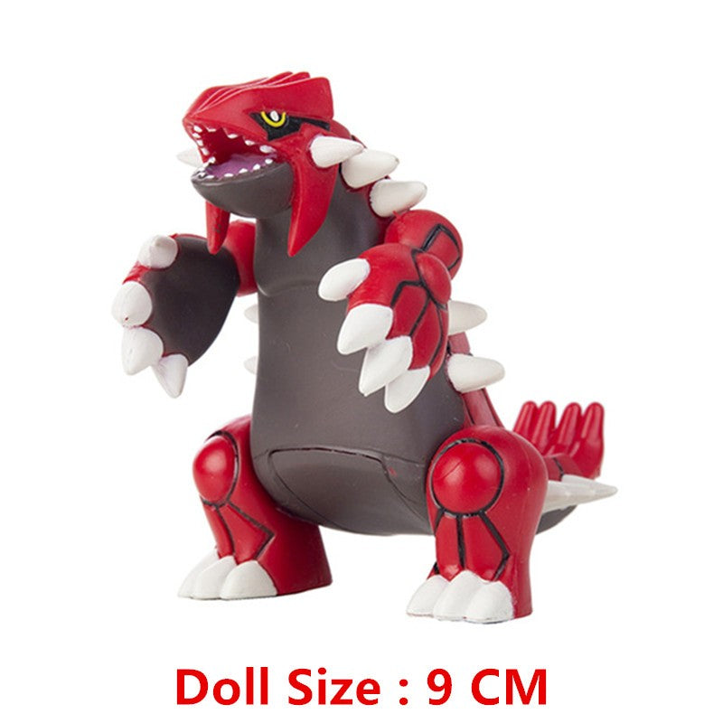 Pokemon Anime Figures Mewtwo Gengar Pikachu Eevee Dragon Cosplay Collection Bonecos de Ação Modelo de Brinquedo Presentes de Aniversário Compre no Atacado